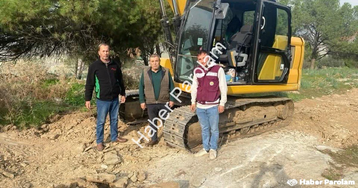 "Söke Burunköy'de Orman Yangınlarına Karşı Hayati Önlem" başlıklı haber için fotorealistik, profesyo