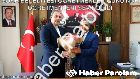 Söke Belediyesi Öğretmenler Günü’nde Öğretmenleri Sevindirdi