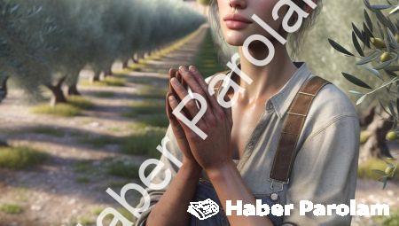 Genç kadın çiftçi Gül Dural huzuru zeytin bahçesinde buldu