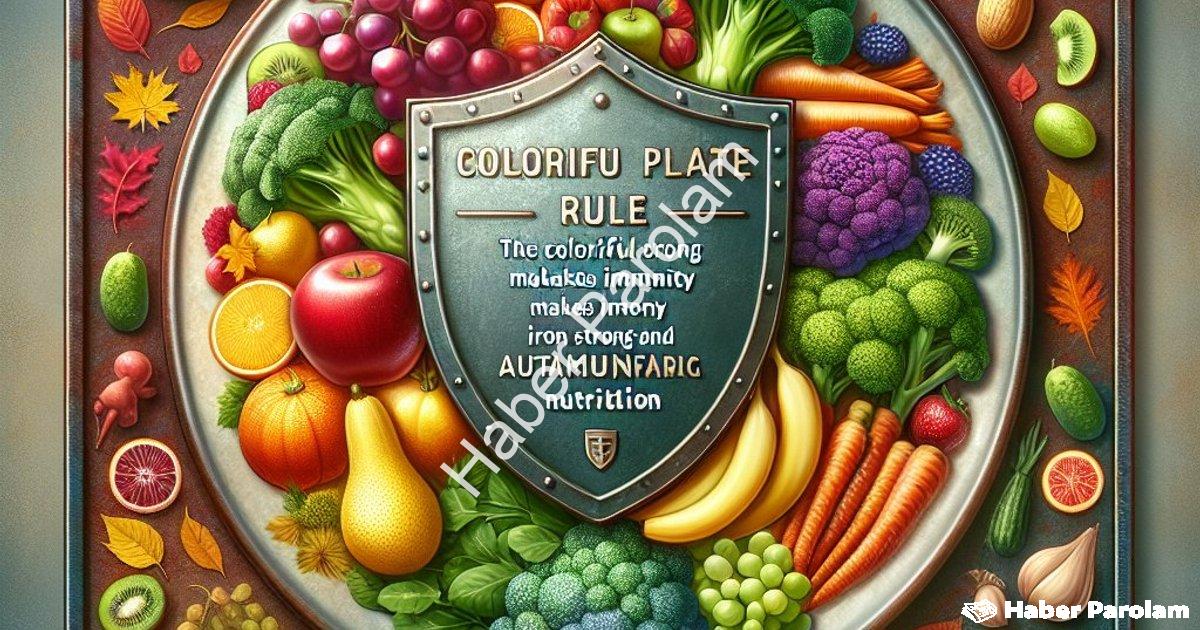 "Bağışıklığı Çelik Gibi Yapan Renkli Tabak Kuralı ve Sonbahar Beslenmesi" başlıklı haber için fotore
