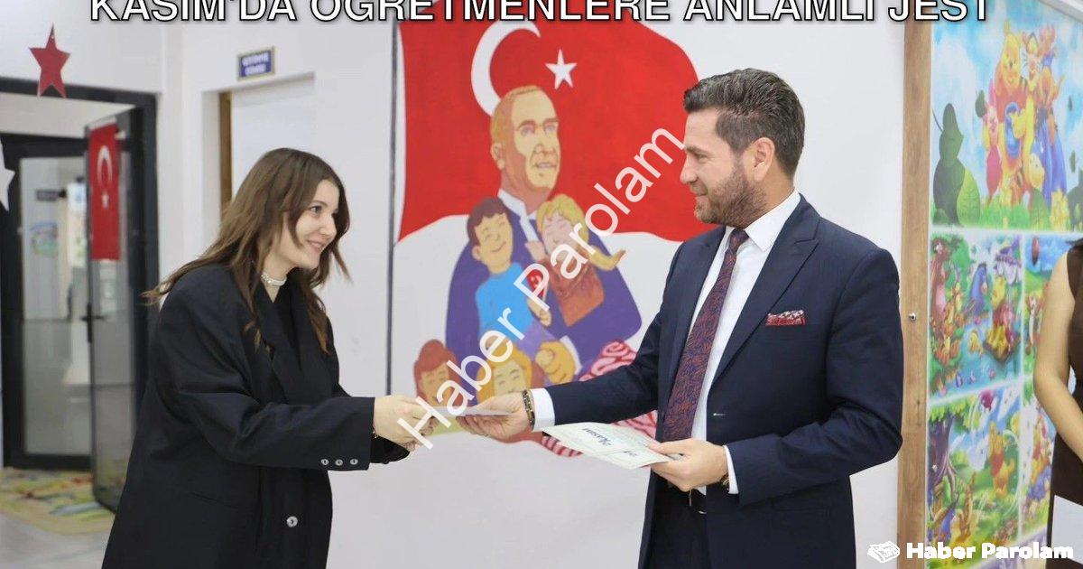 "Tavas Belediye Başkanı Kadir Tatık'tan 24 Kasım'da Öğretmenlere Anlamlı Jest" başlıklı haber için f