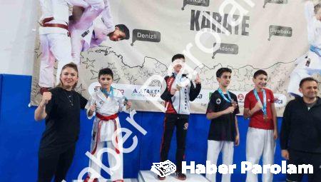 Aliağalı Genç Karateciler Denizli’de Fırtına Gibi Esti: 4 Madalya