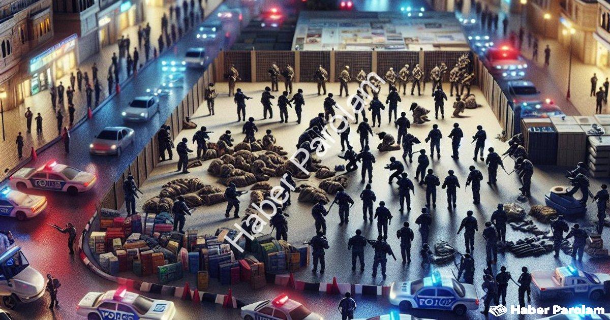 "Afyonkarahisar'da Jandarma'dan Huzur Operasyonu: 43 Kişi Yakalandı" başlıklı haber için fotorealist