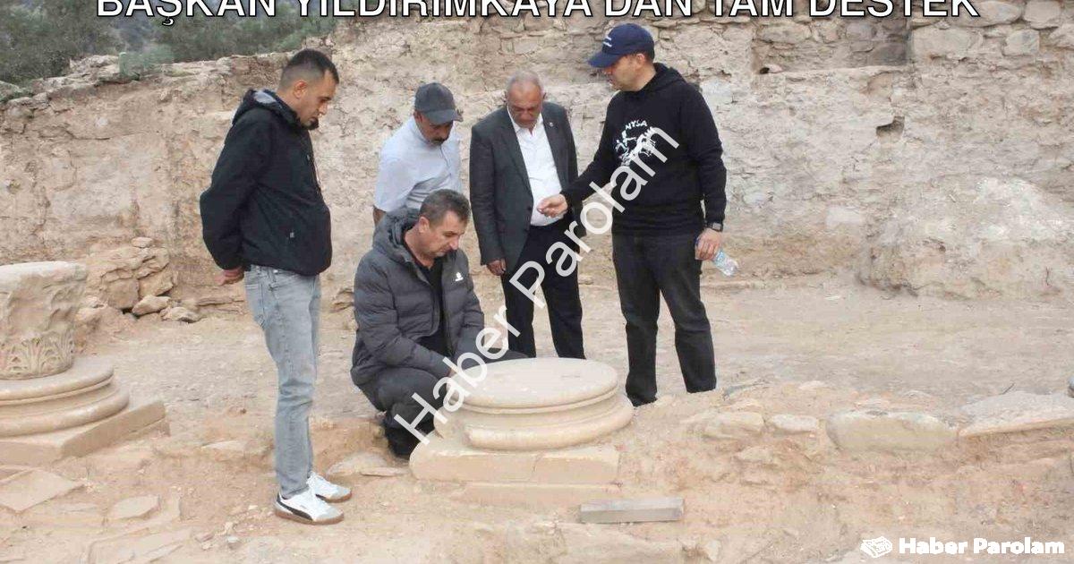 "Nysa Antik Kenti’nde Tarih Canlanıyor: Başkan Yıldırımkaya’dan Tam Destek" başlıklı haber için foto