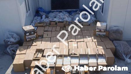 Aydın ve İzmir’de Dev Kaçak Tütün Operasyonu: 5 Şüpheli Yakalandı