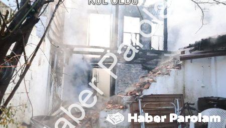 Muğla Menteşe’de Korkutan Yangın: İki Ev Kül Oldu
