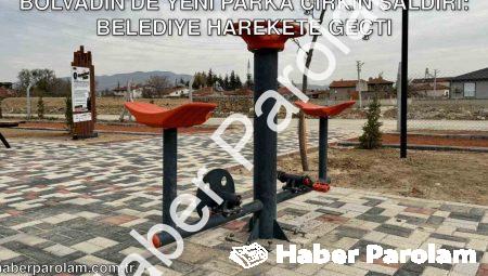 Bolvadin’de Yeni Parka Çirkin Saldırı: Belediye Harekete Geçti