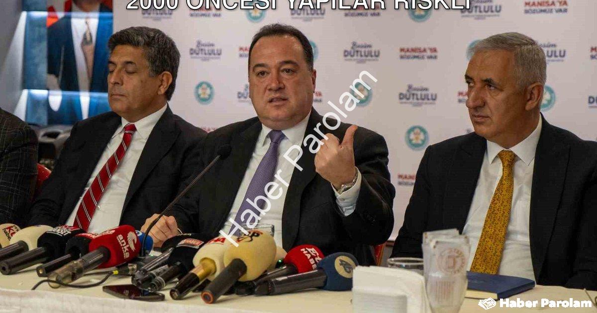 "Başkan Dutlulu'dan Kritik Deprem Uyarısı: 2000 Öncesi Yapılar Riskli" başlıklı haber için fotoreali