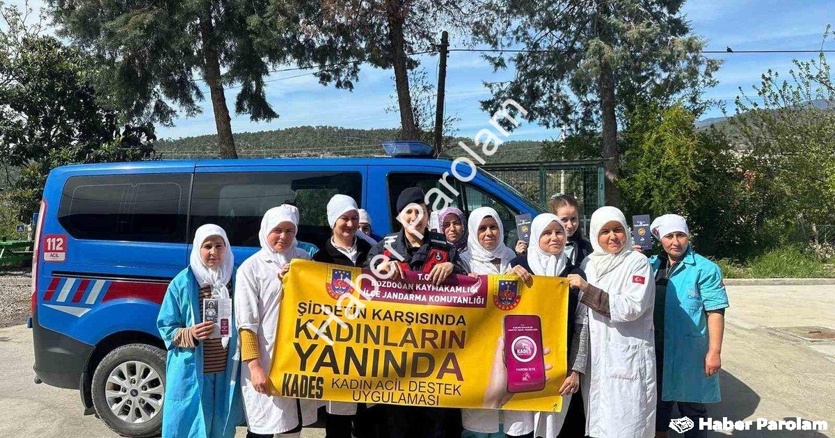 "Bozdoğan'da Kadınların Güvenliği İçin KADES Seferberliği Başlatıldı" başlıklı haber için fotorealis