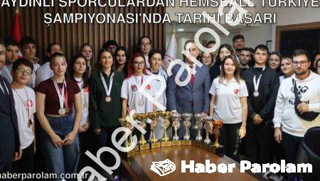 Aydınlı Sporculardan Hemsball Türkiye Şampiyonası’nda Tarihi Başarı
