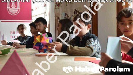Minik Eller Origami ile Geometrinin Sırlarını Çözdü: MSKÜ’den Örnek Atölye