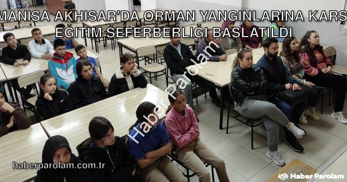 "Manisa Akhisar'da Orman Yangınlarına Karşı Eğitim Seferberliği Başlatıldı" başlıklı haber için foto