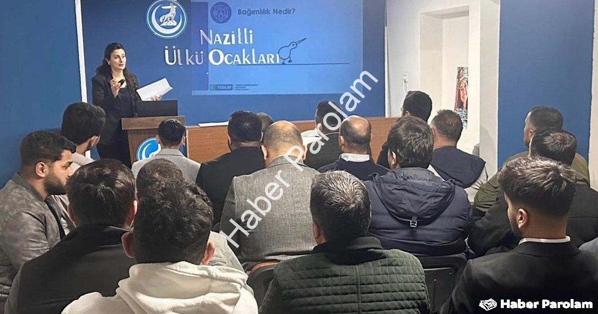 "Nazilli’de Gençlik İçin Seferberlik: Ülkü Ocakları’ndan Bağımlılık Semineri" başlıklı haber için fo