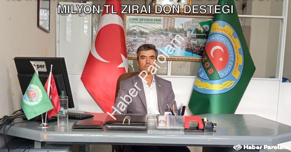 "Kütahya Pazarlar'da Çiftçiye Can Suyu: 41 Milyon TL Zirai Don Desteği" başlıklı haber için fotoreal