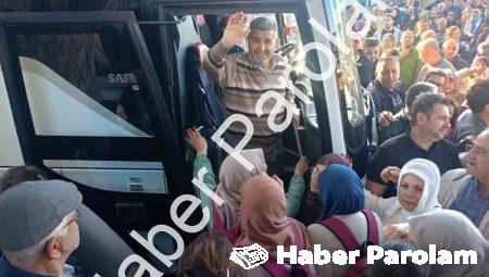 Çine’den Kutsal Topraklara Yolculuk: 90 Umreci Dualarla Uğurlandı