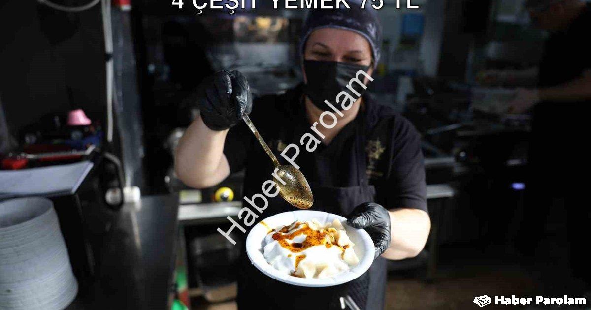 "Aydın Büyükşehir'den Bütçe Dostu Hizmet: 4 Çeşit Yemek 75 TL" başlıklı haber için fotorealistik, pr