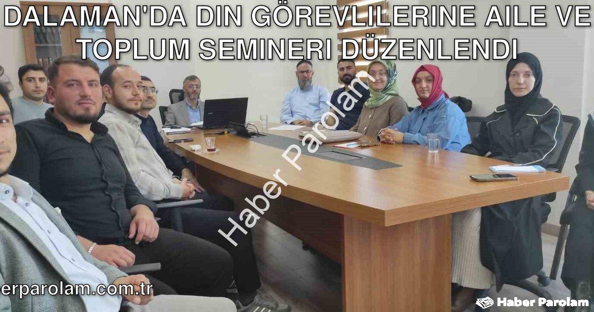 "Dalaman'da Din Görevlilerine Aile ve Toplum Semineri Düzenlendi" başlıklı haber için fotorealistik,