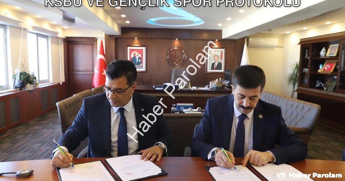 "Kütahya'da Öğrenciler İçin Dev İş Birliği: KSBÜ ve Gençlik Spor Protokolü" başlıklı haber için foto
