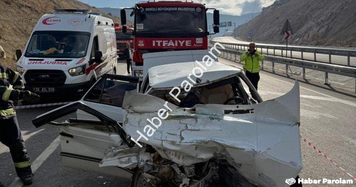"Denizli'de Korkunç Kaza: Honaz Tüneli Çıkışında Can Pazarı Yaşandı" başlıklı haber için fotorealist