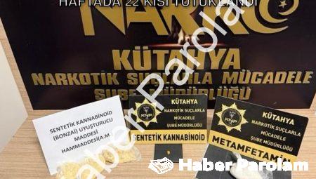 Kütahya’da Suçlulara Geçit Yok: Son İki Haftada 22 Kişi Tutuklandı