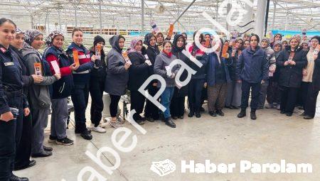 Kütahya Simav’da Jandarma’dan Sera Çalışanı Kadınlara KADES Eğitimi