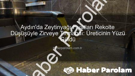 Aydın’da Zeytinyağı Fiyatları Rekolte Düşüşüyle Zirveye Tırmandı: Üreticinin Yüzü Güldü