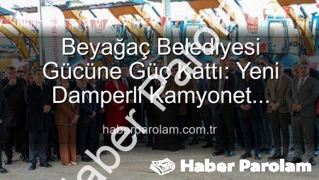 Beyağaç Belediyesi Gücüne Güç Kattı: Yeni Damperli Kamyonet Hizmete Hazır!